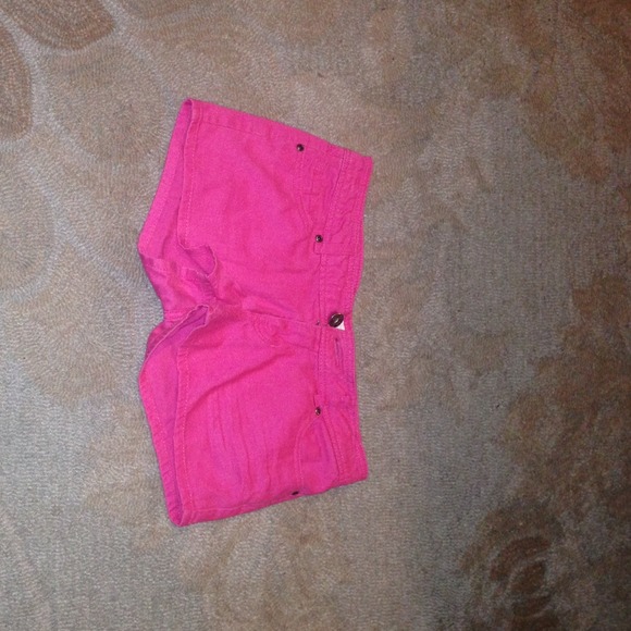 Pink shorts