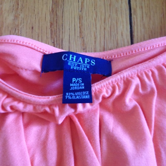 Orange Ruffle Top - Picture 2 of 2