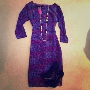 Bundle-LibertyofLondon Dress & Anthro SequinSkirt