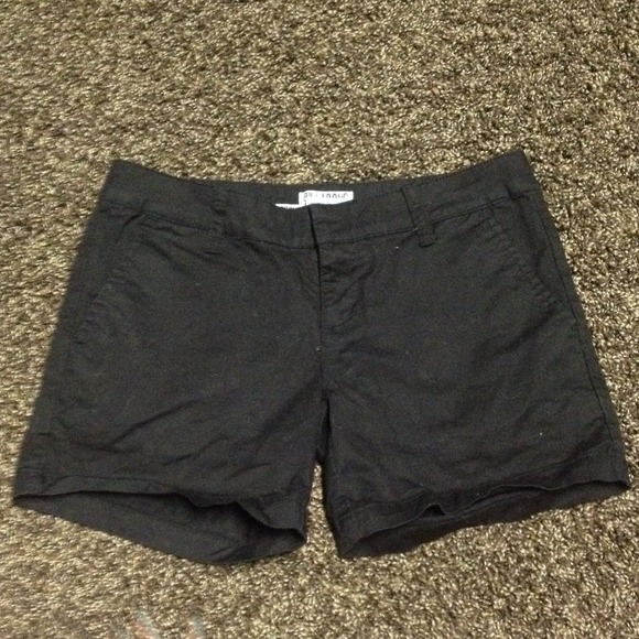 Black, cotton shorts from billabong.
