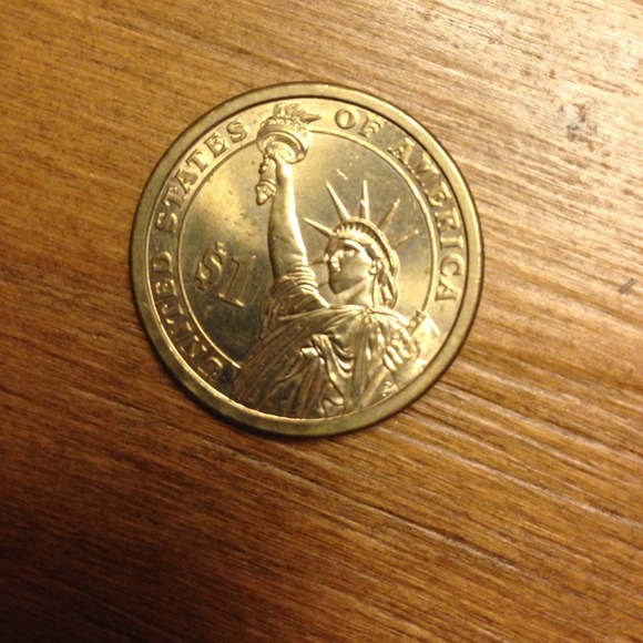A 1797 gold $1 coin paid $30 for when I bought it - Picture 2 of 2