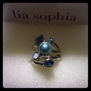 Lia Sophia 'comet' ring