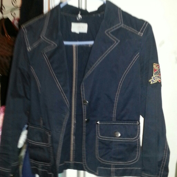 Demin blazer
