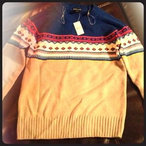 Multi colored mainly grey with blue top