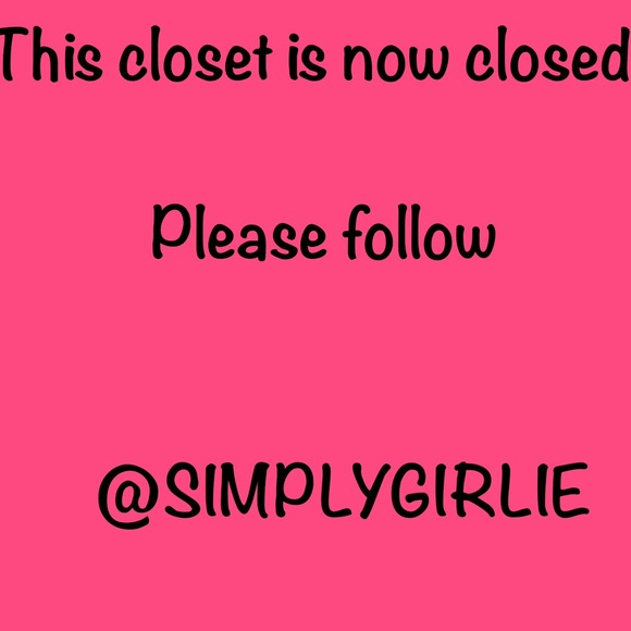 NOW CLOSED FOLLOW NEW ACCOUNT