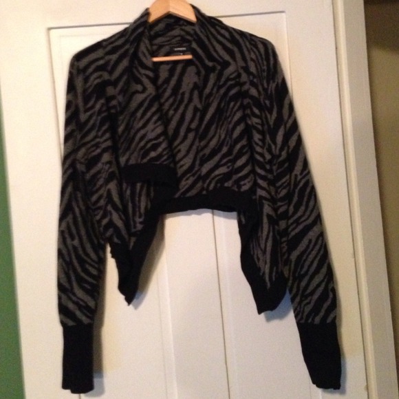 Express printed sweater