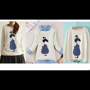Korean style Pullover Sweater