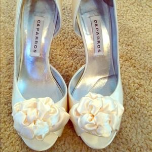 Cream colored heals