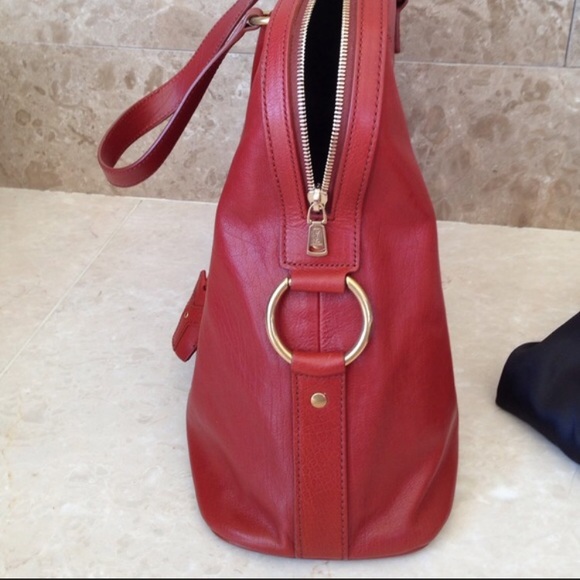 🎉2xHP🎉💯 Authentic YSL Deep Maroon Leather Muse✨ - Picture 5 of 8