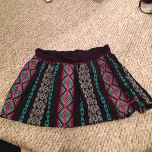 Tribal Print Skirt ✖️SOLD
