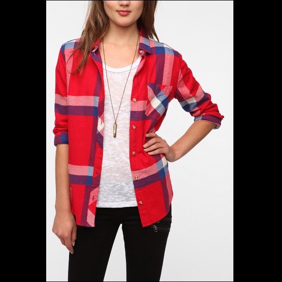 BDG Flannel Shirt Button up from Urban Outfitters - Picture 1 of 2