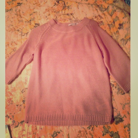 Cutout back sweater