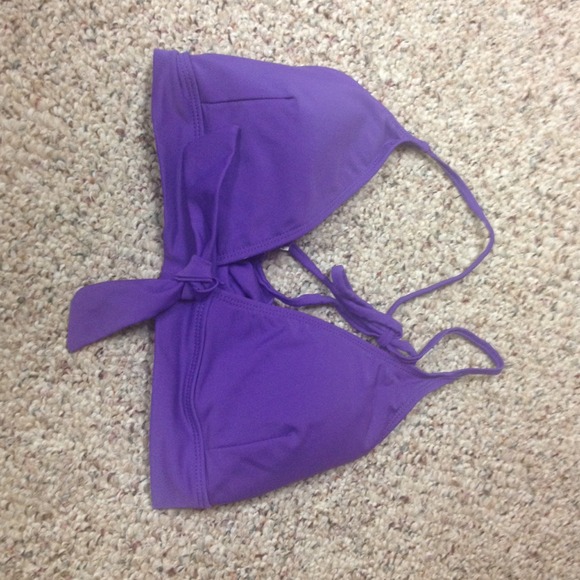 Tops - Purple bathing suit top