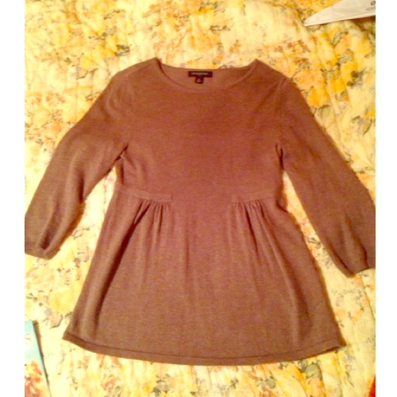 Tan baby doll sweater