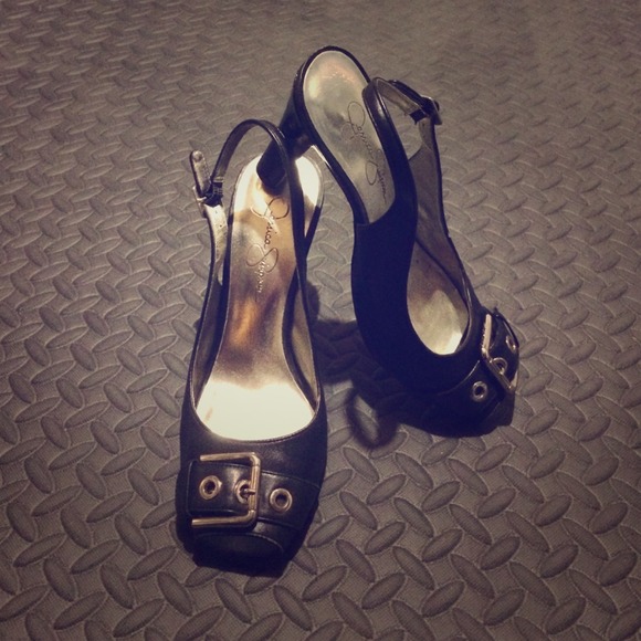 Black heels