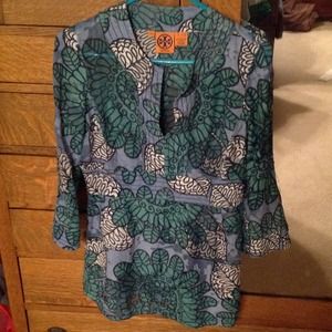 Tory Burch sheer tunic