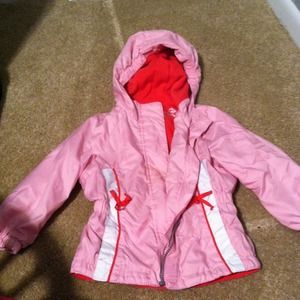 Pink toddler jacket