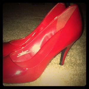Red high heels