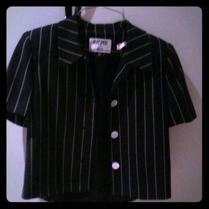 Executive striped jacket