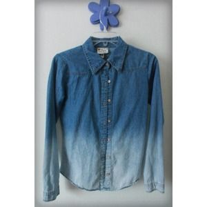 Button up jean shirt