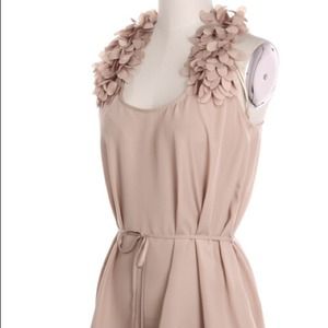 Floral ruffle tie waist long top