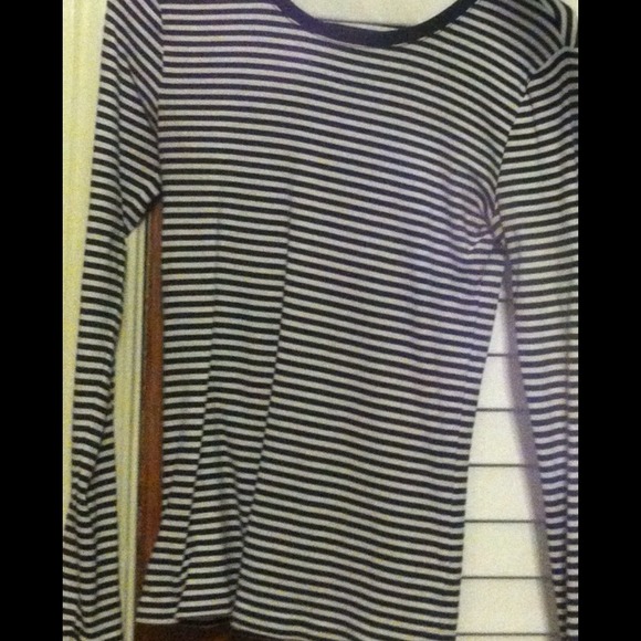 Black & White Striped Shirt
