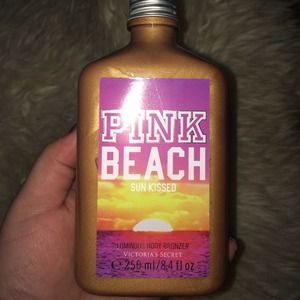 PINK beach sun kissed luminous body bronzer