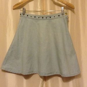 Jean skater skirt