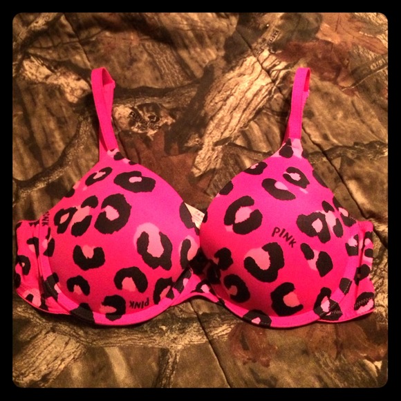 🚫SOLD🚫VS Pink Leopard Bra😍