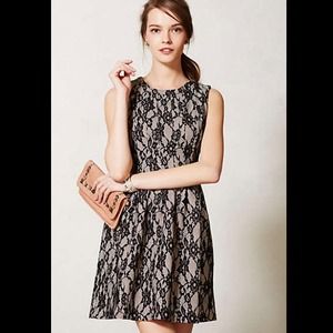 Bundle:- Lace Anthropologie Dress & Zara Top