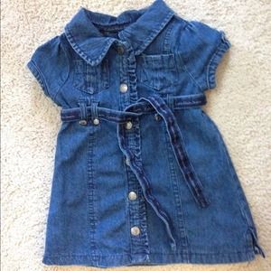 Calvin Klein Denim Dress 6-9 months