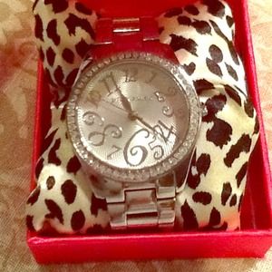 Authentic silver Betsey Johnson