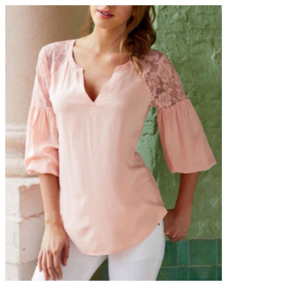 Tops - Romantic Poet Blouse + Lace Inset