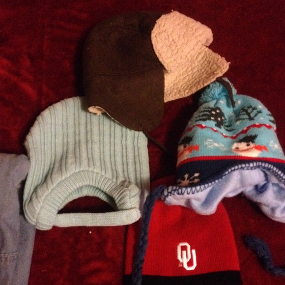 Bundle of baby hats