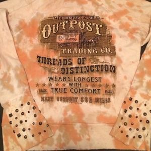 One of a kind outpost zipped fleece jacket