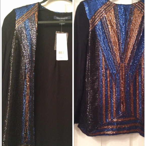 NWT ❗️French Connection gorgeous sequence blazer‼️
