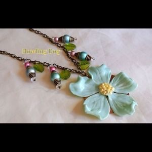 Flower Fantasy flower necklace