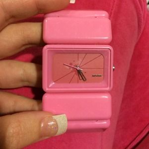 Nixon vega bracelet watch pink (breast cancer)