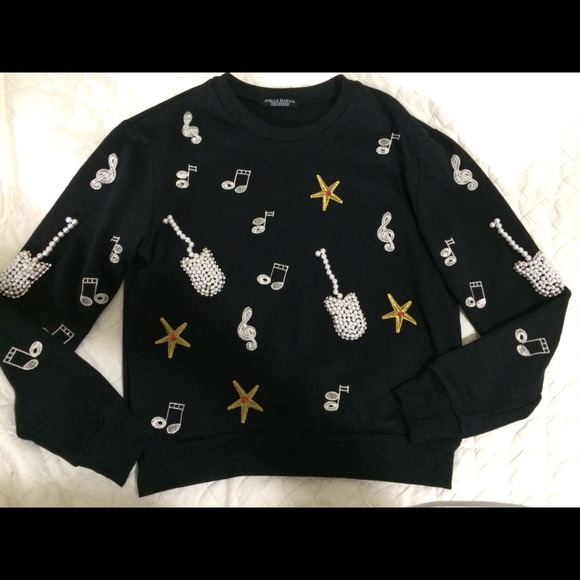 stellar musicians crew neck sweater