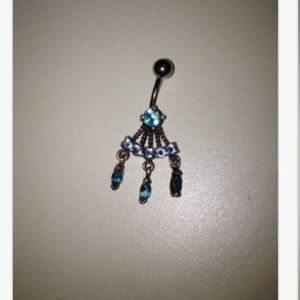 Blue belly ring
