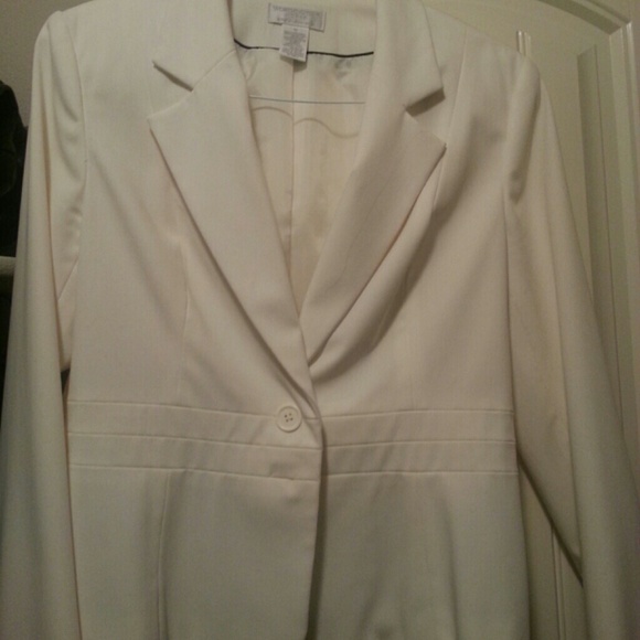 White blazer