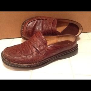 Leather loafers