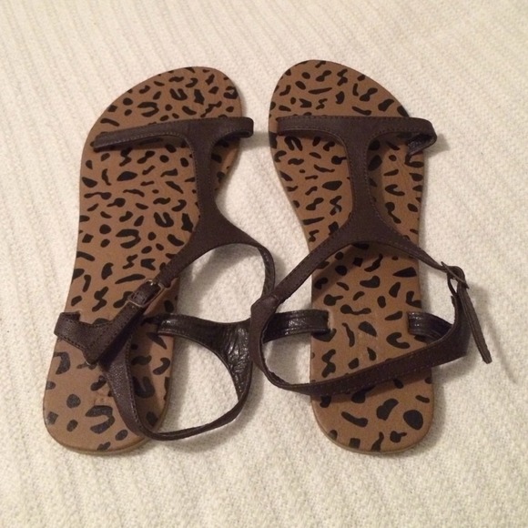 Brown sandals