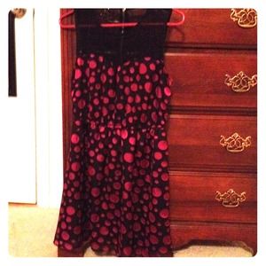 ❗️REDUCED❗️Itty bitty purple dot dress 😉