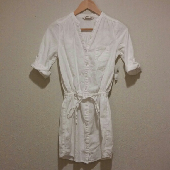**SOLD**Linen Shirt Dress