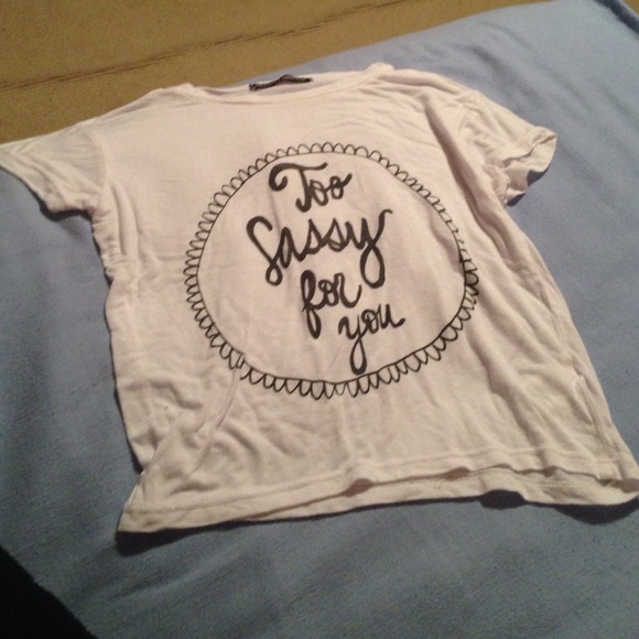 Carolina "Too Sassy for You" crop top