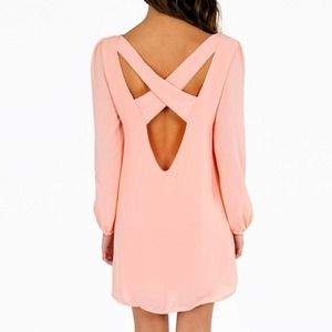 Dresses - Chic Blush Dress Dresses - Chic Blush Dress