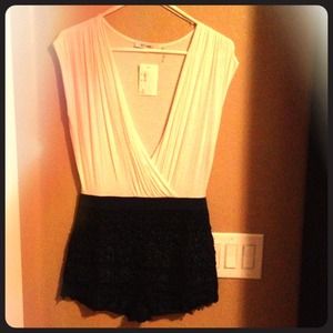 Dressy short romper