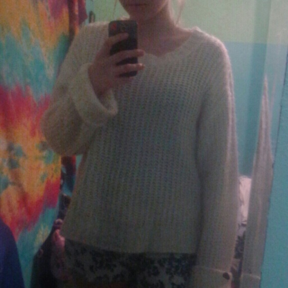 Oversized knitted sweater - Picture 3 of 4