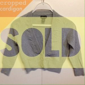 Cropped cardigan